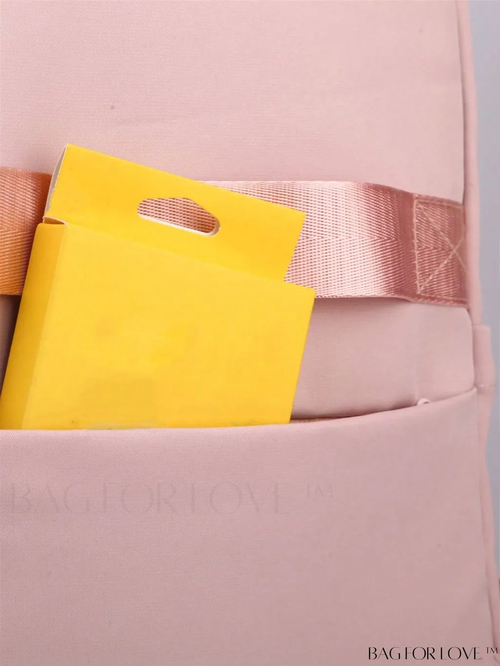 BagForLove - Classic Backpack with Letter Patch, Cartoon Rabbit, Star Pattern, Zipper, and Coin Purse