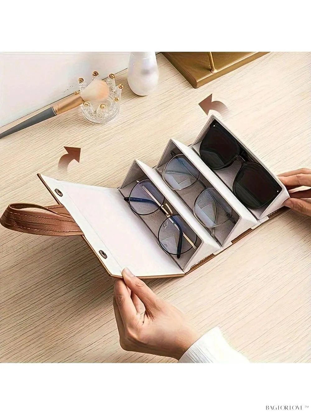 BagForLove - Stylish Foldable Glasses Storage Case