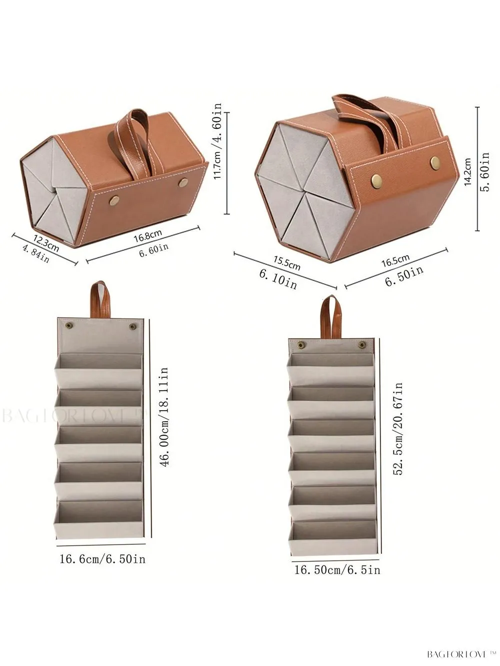BagForLove - Stylish Foldable Glasses Storage Case