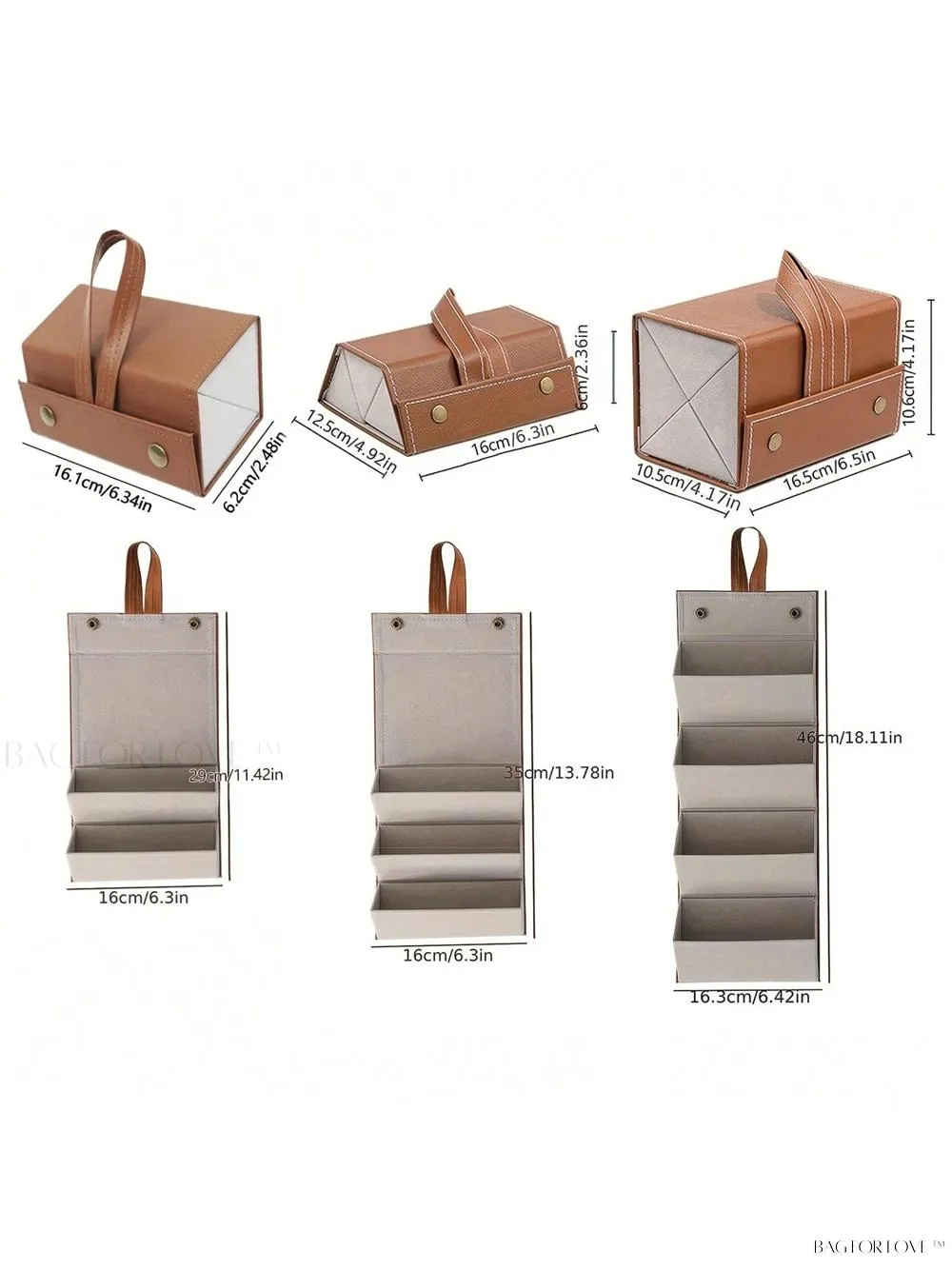 BagForLove - Stylish Foldable Glasses Storage Case