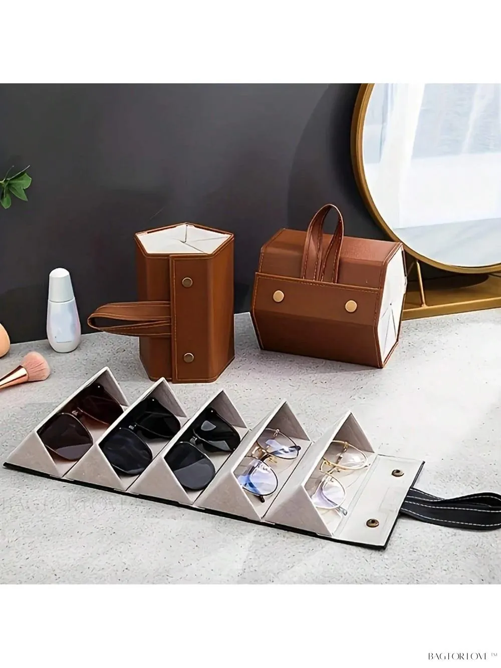 BagForLove - Stylish Foldable Glasses Storage Case