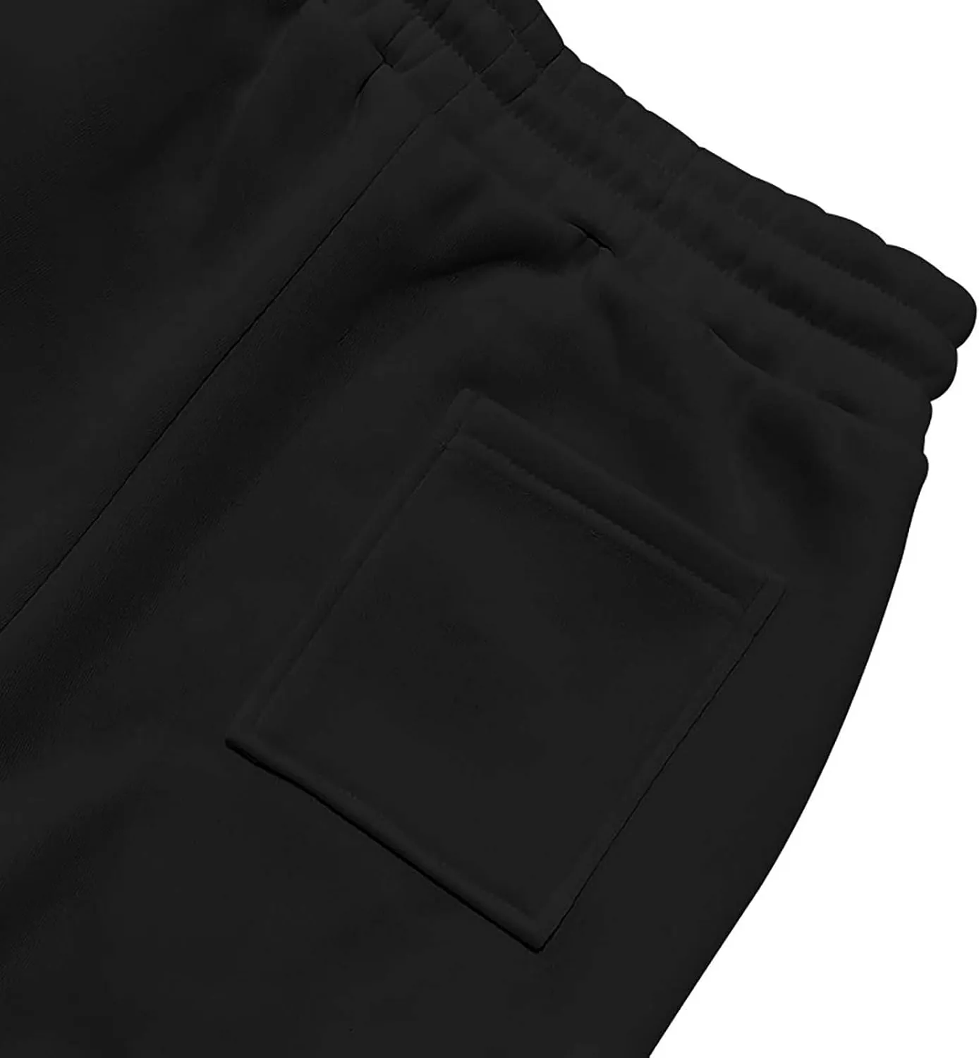 Baggy Cargo Sweatpants for Men Casual Sweat Pants Drawstring Waist Athletic Pants Joggers with Pockets