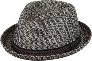 Bailey of Hollywood Men's Mannes Braided Fedora Trilby Hat