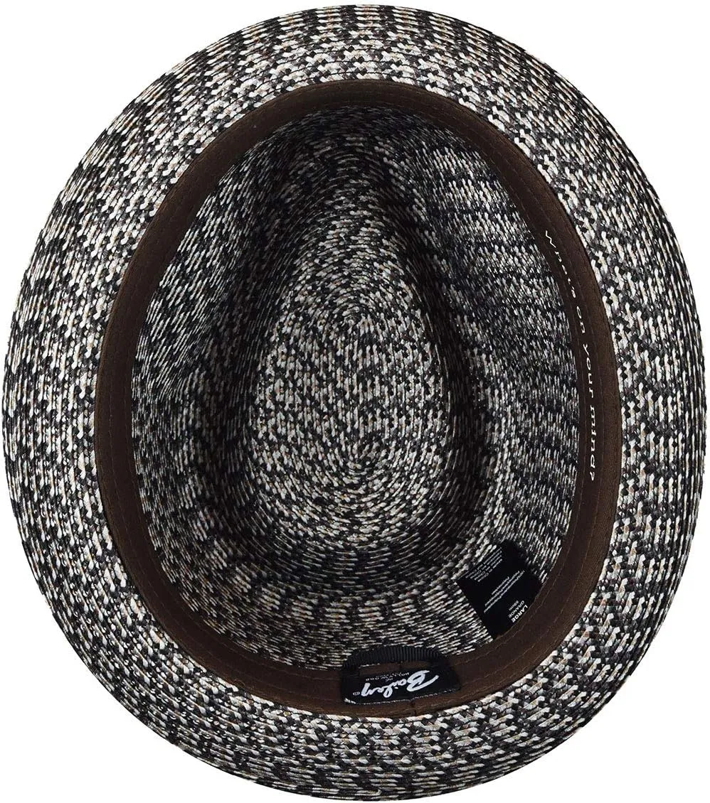 Bailey of Hollywood Men's Mannes Braided Fedora Trilby Hat
