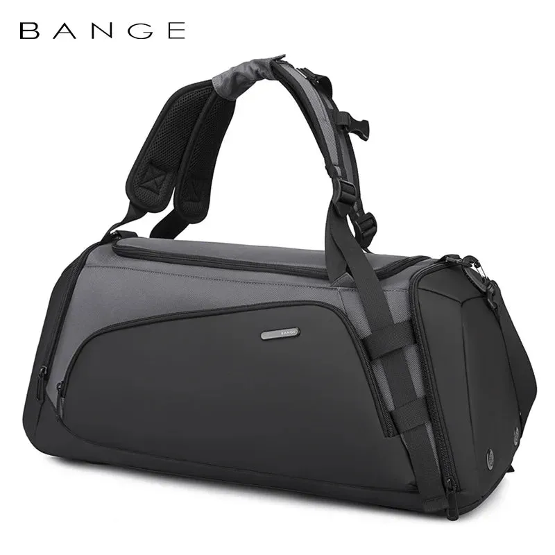 Bange Men's Gym Bag – Multifunctional Waterproof Duffle for Travel
