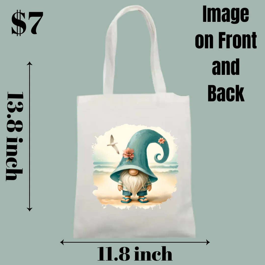 Beach Gnome Tote Bags Collection