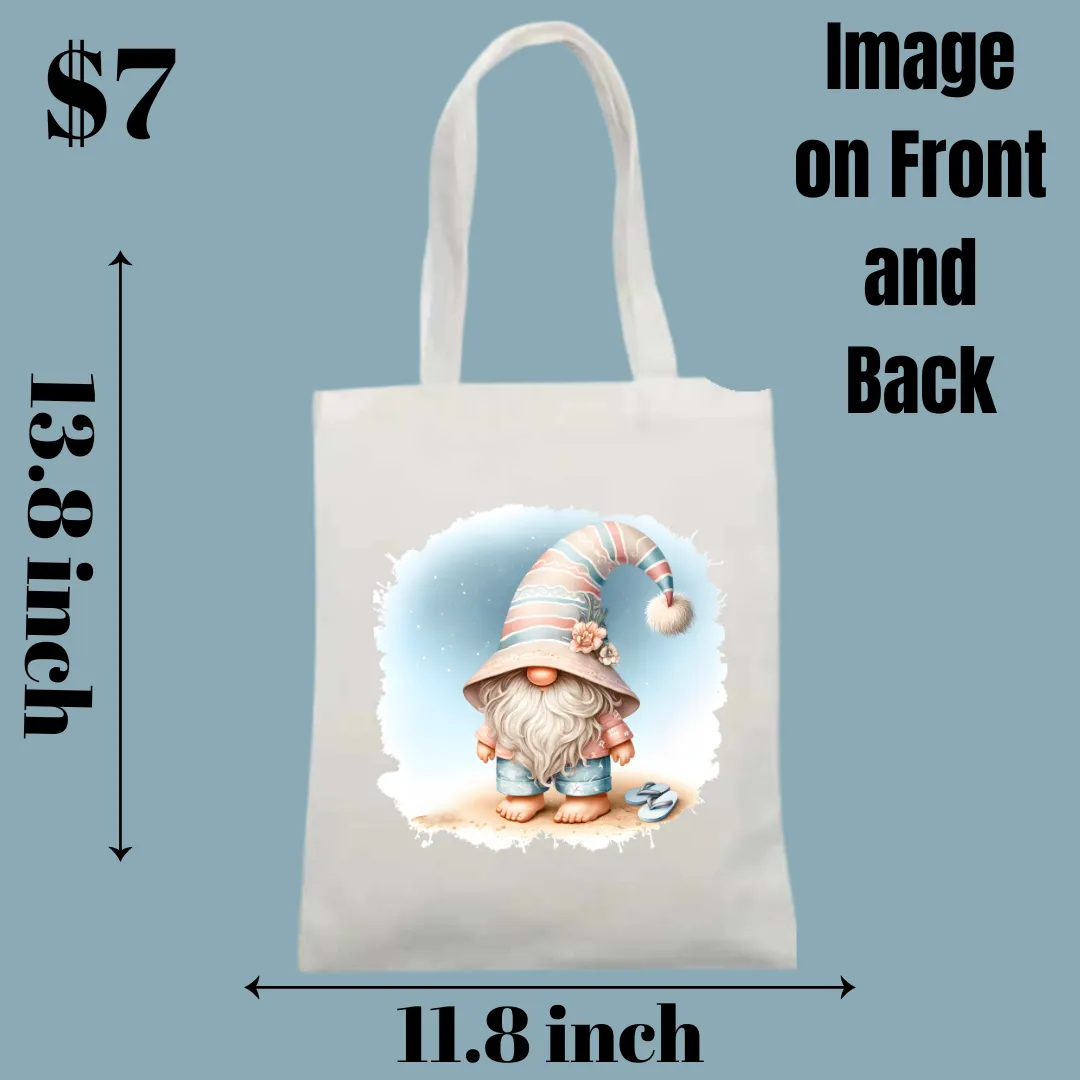 Beach Gnome Tote Bags Collection