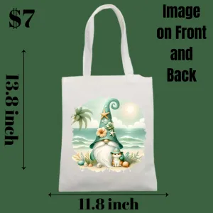 Beach Gnome Tote Bags Collection