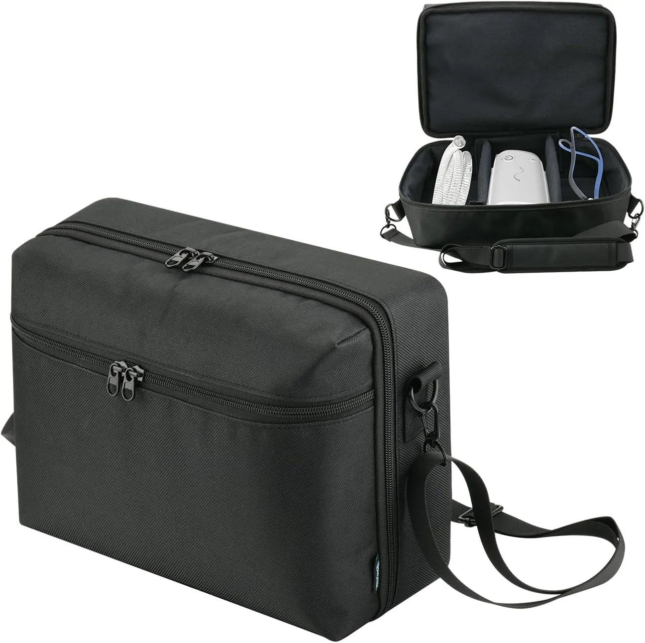 Beautyflier Travel Bag Compatible with ResMed AirMini CPAP Machine and Accessories, Portable Storage Case for CPAP Equipment and Supplies, Durable CPAP Storage Bag with Shoulder Strap (Bag Only)