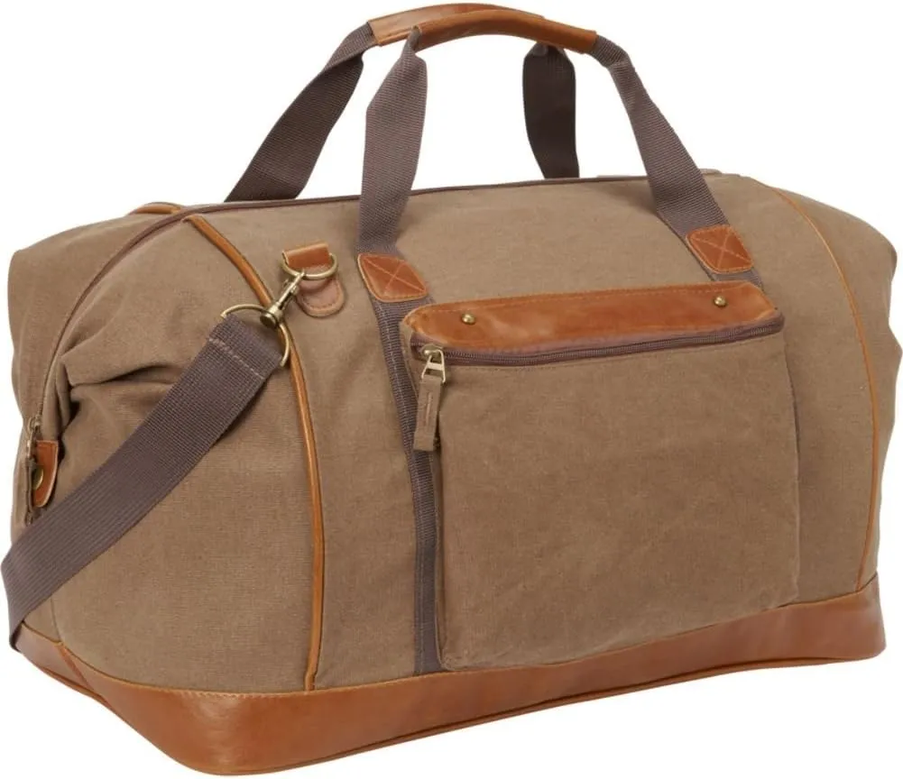 Bellino Tahoe Canvas Duffle, Tan