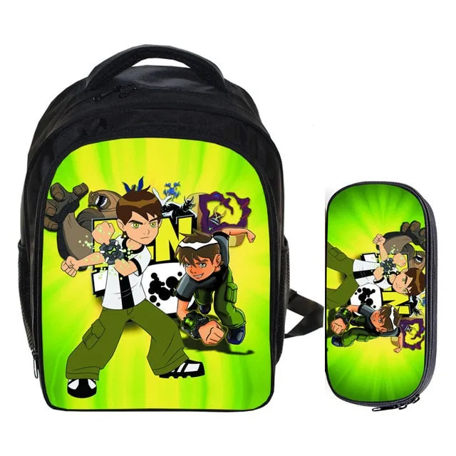 Ben 10 Ben School Bags