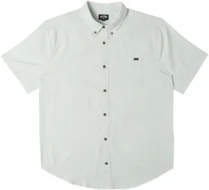 Billabong Men's Sundays Jacquard Short Sleeve Woven Button Down Shirt