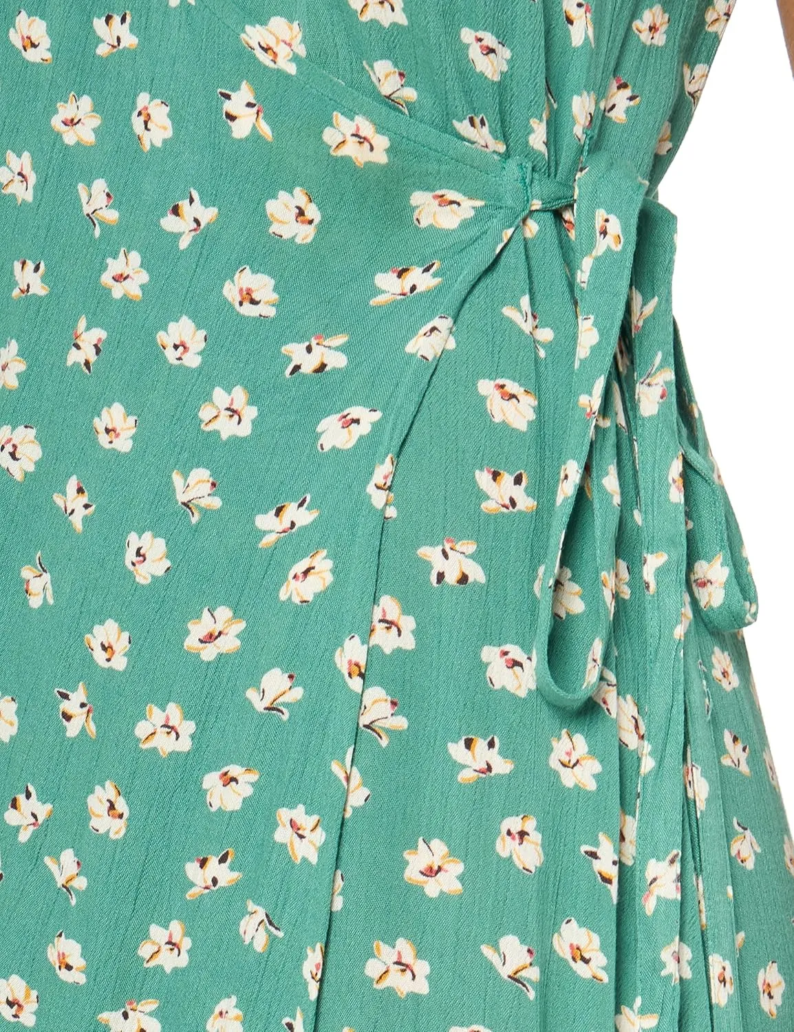 Billabong Women's Wrap Front Midi Length Dress