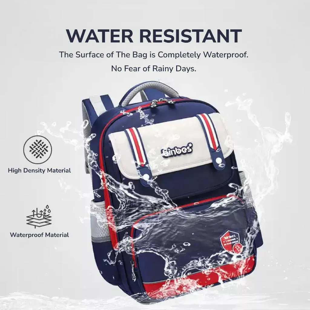 binbes® by Sun Eight Matez Ergonomic Spine Protection Primary School Bag with FLOATECH™