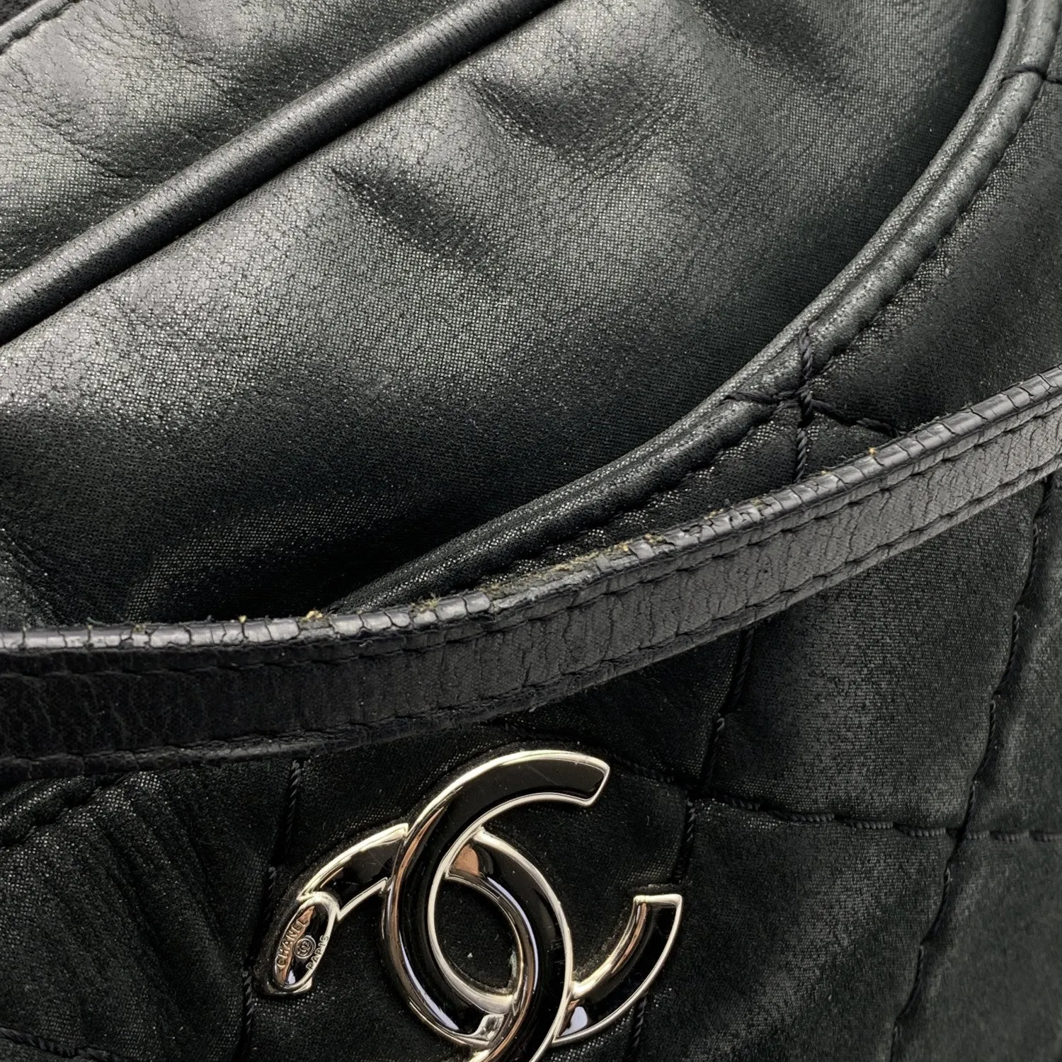 Black Bag Relax Top Quilted Tote Chanel High-capacity functionality User-friendly Shoulder Quality Cc Camera Leather