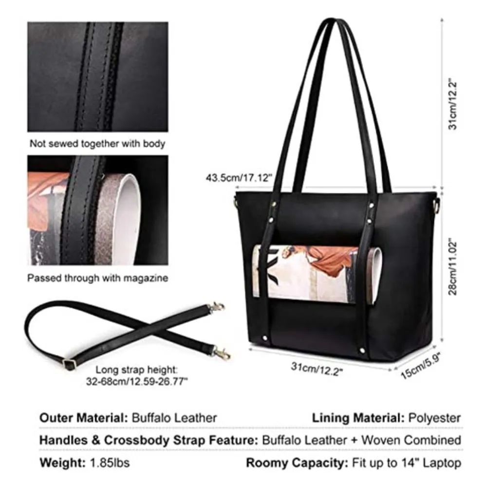 Black Oak Work Tote Bag