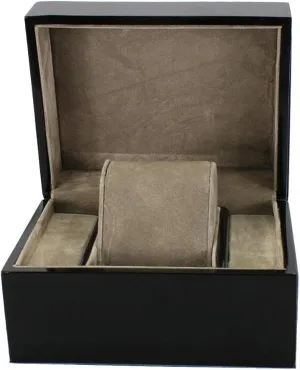 Black Wooden Watch Box/Bangle Pillow Box is A Good Choice for Birthday Gifts and Party Gifts