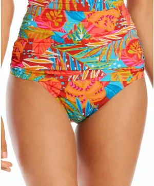 Bleu Rod Beattie Womens Printed Bikini Swim Bottom Separates Blue 8
