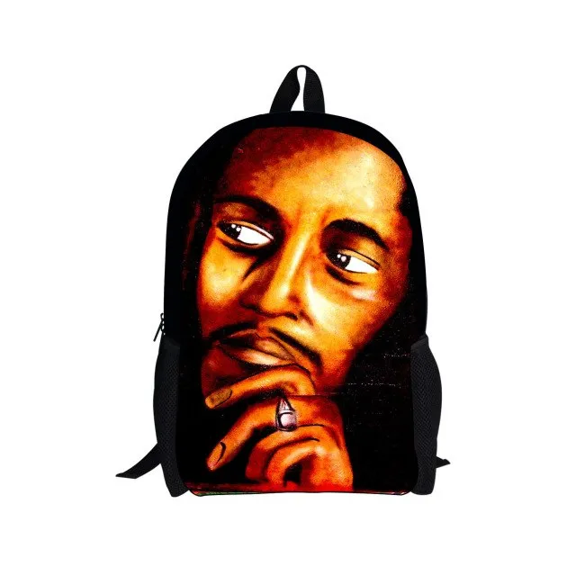 Bob On-demand assistance School Marley Reggae Printed Unique Bags