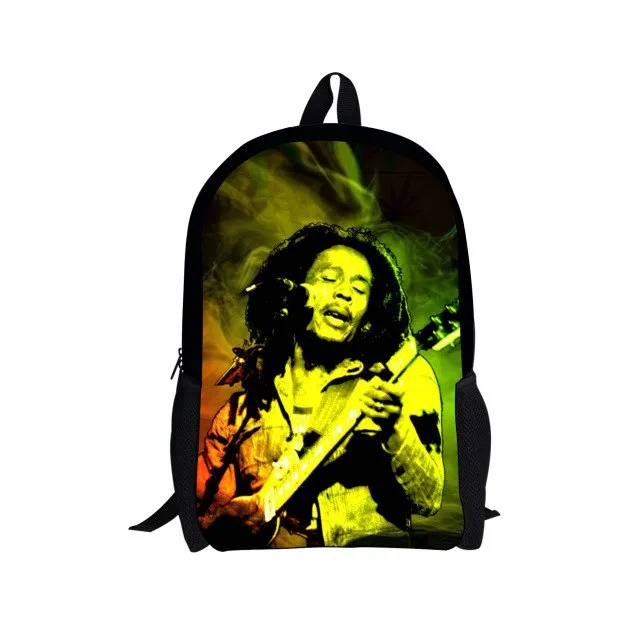 Bob On-demand assistance School Marley Reggae Printed Unique Bags