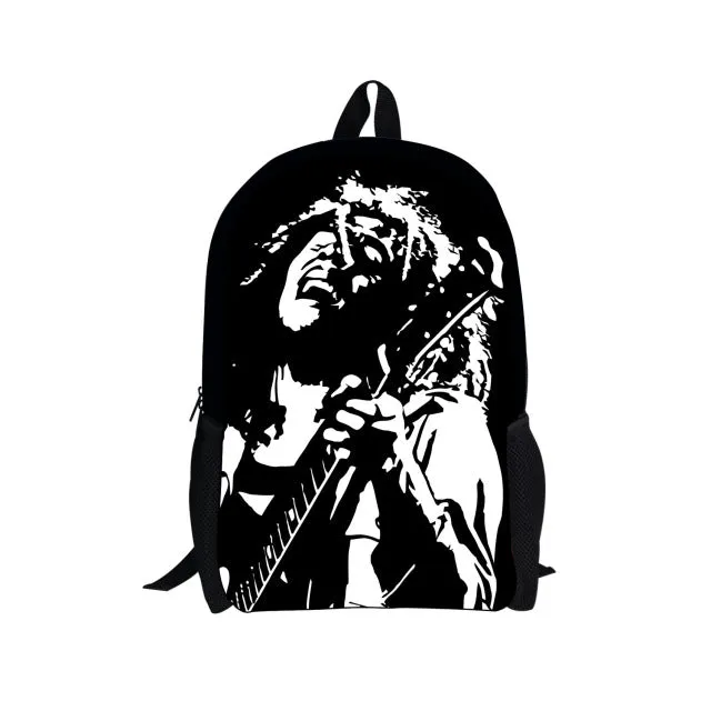 Bob On-demand assistance School Marley Reggae Printed Unique Bags