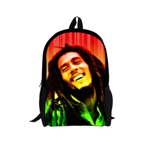 Bob On-demand assistance School Marley Reggae Printed Unique Bags