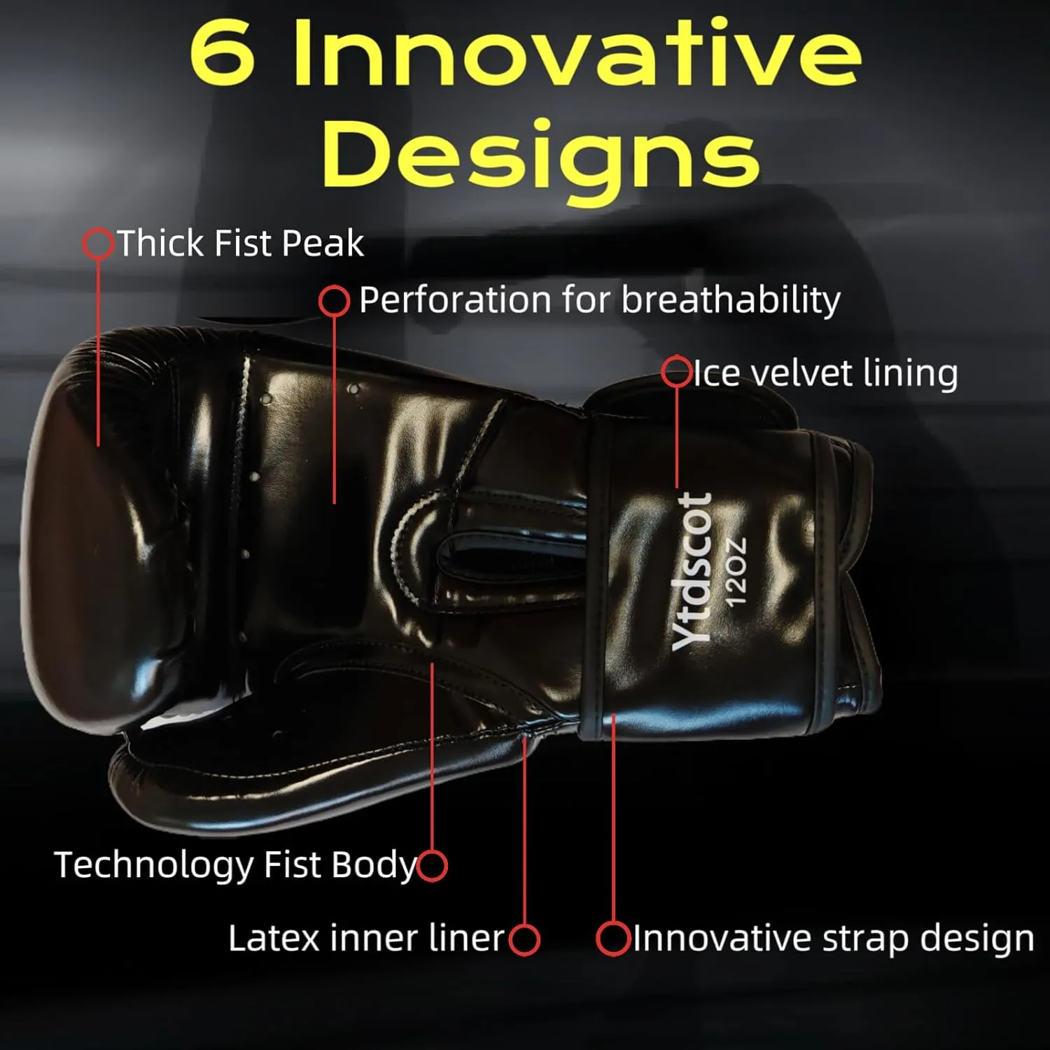 Boxing Gloves for Men, Heavy Bag Workout Boxing Gloves, Sparring Training Fighting Gloves for Boxing Kickboxing Punching Bag Muay Thai MMA