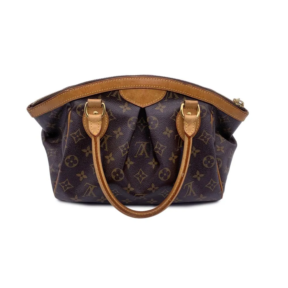 Brown Canvas Exclusive deal Tivoli Top-notch service Vuitton Louis