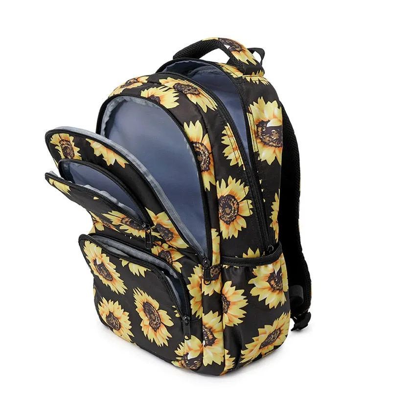 Built-in features Value for money sunflower kids backpack