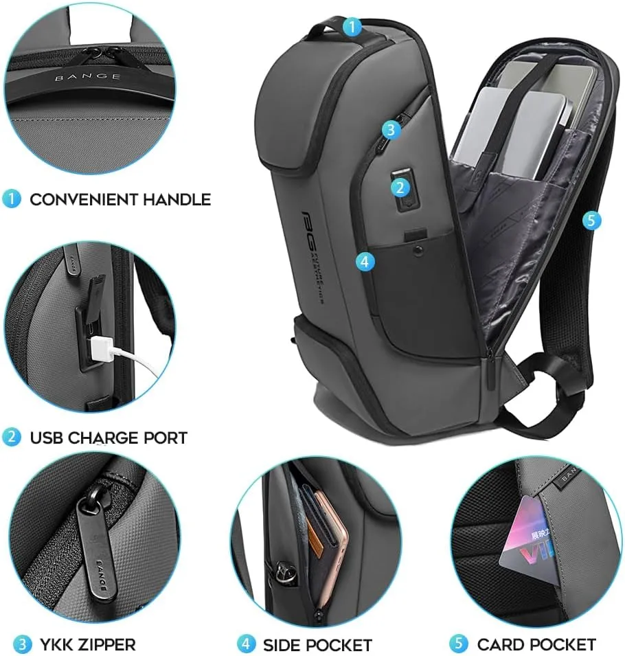 Business Laptop Smart backpack Can Hold 15.6 Inch Laptop Commute Backpack Carry on bag for men and women