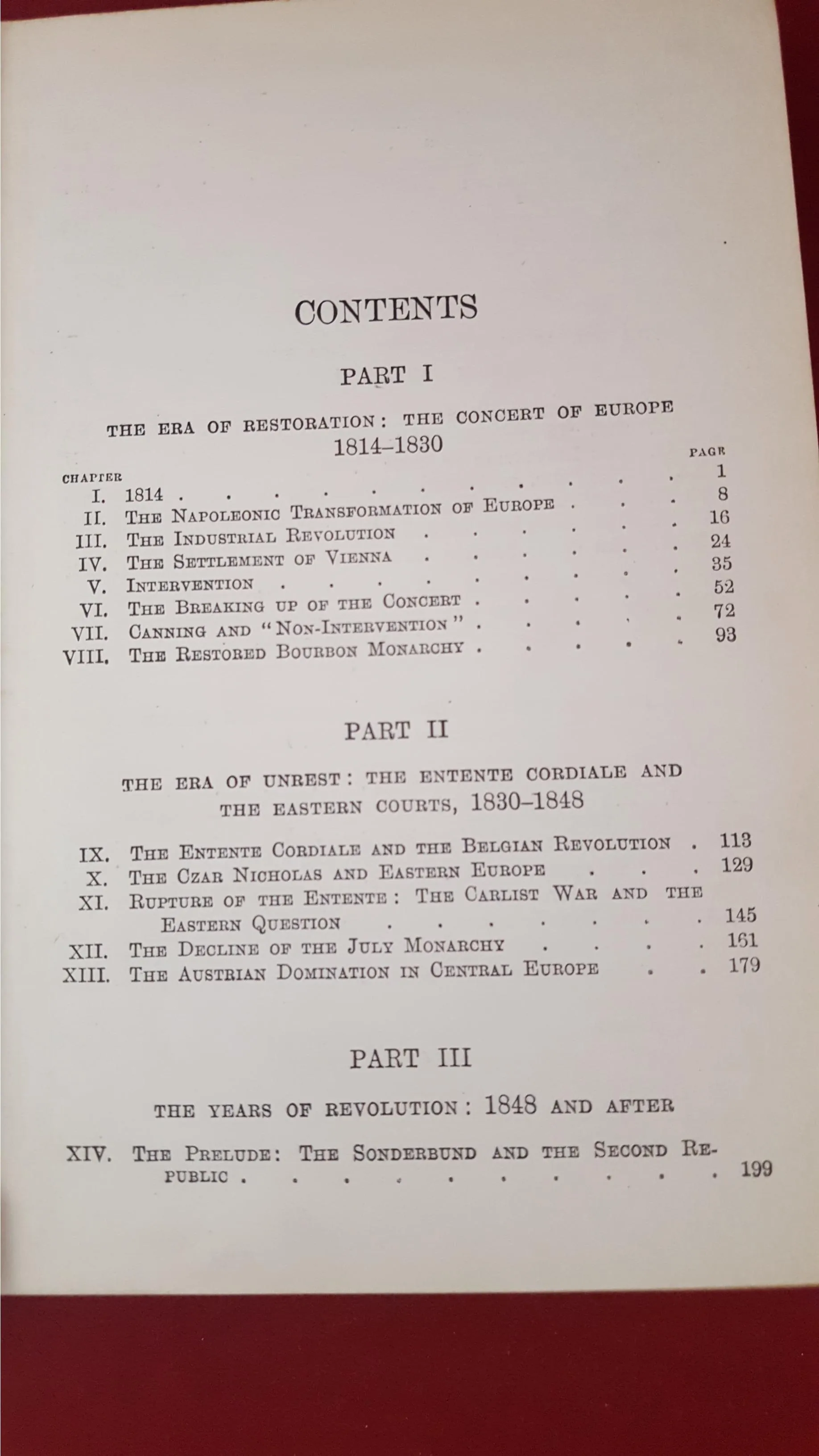 C E M Hawkesworth - The Last Century In Europe, Edward Arnold, 1912