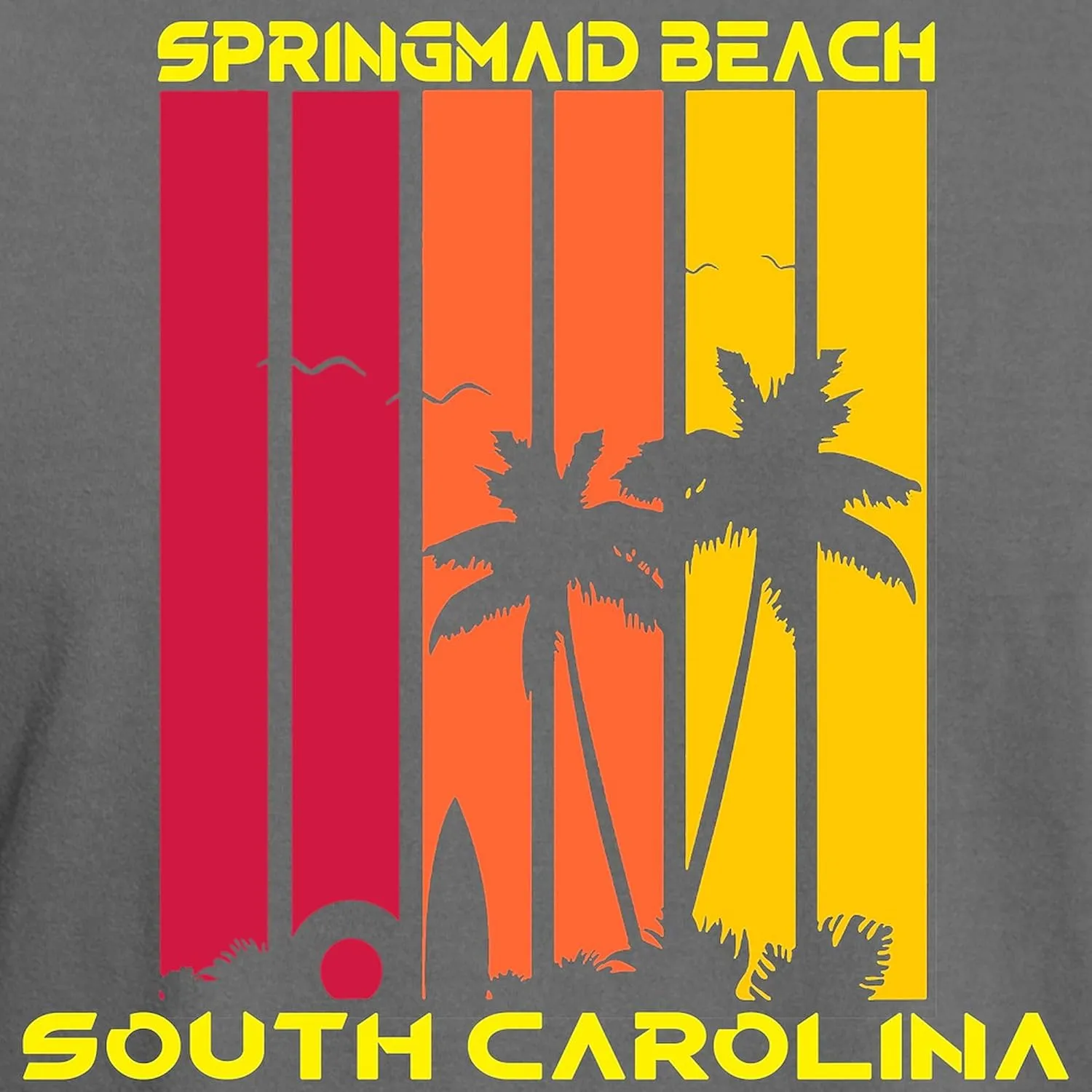 CafePress South Carolina Springmaid Beach T Shirt Mens Comfort Colors Shirt
