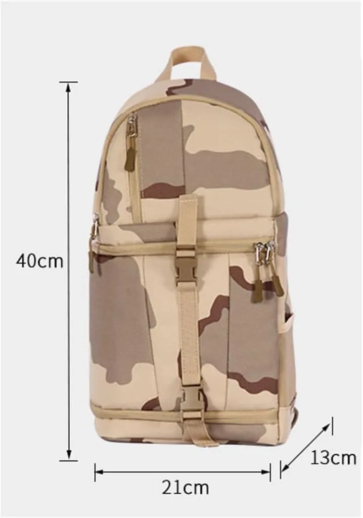 Camo Outdoor Camera Bag Seismic Camera Bag Shoulder Bag SLR Camera Bag Lens Bag