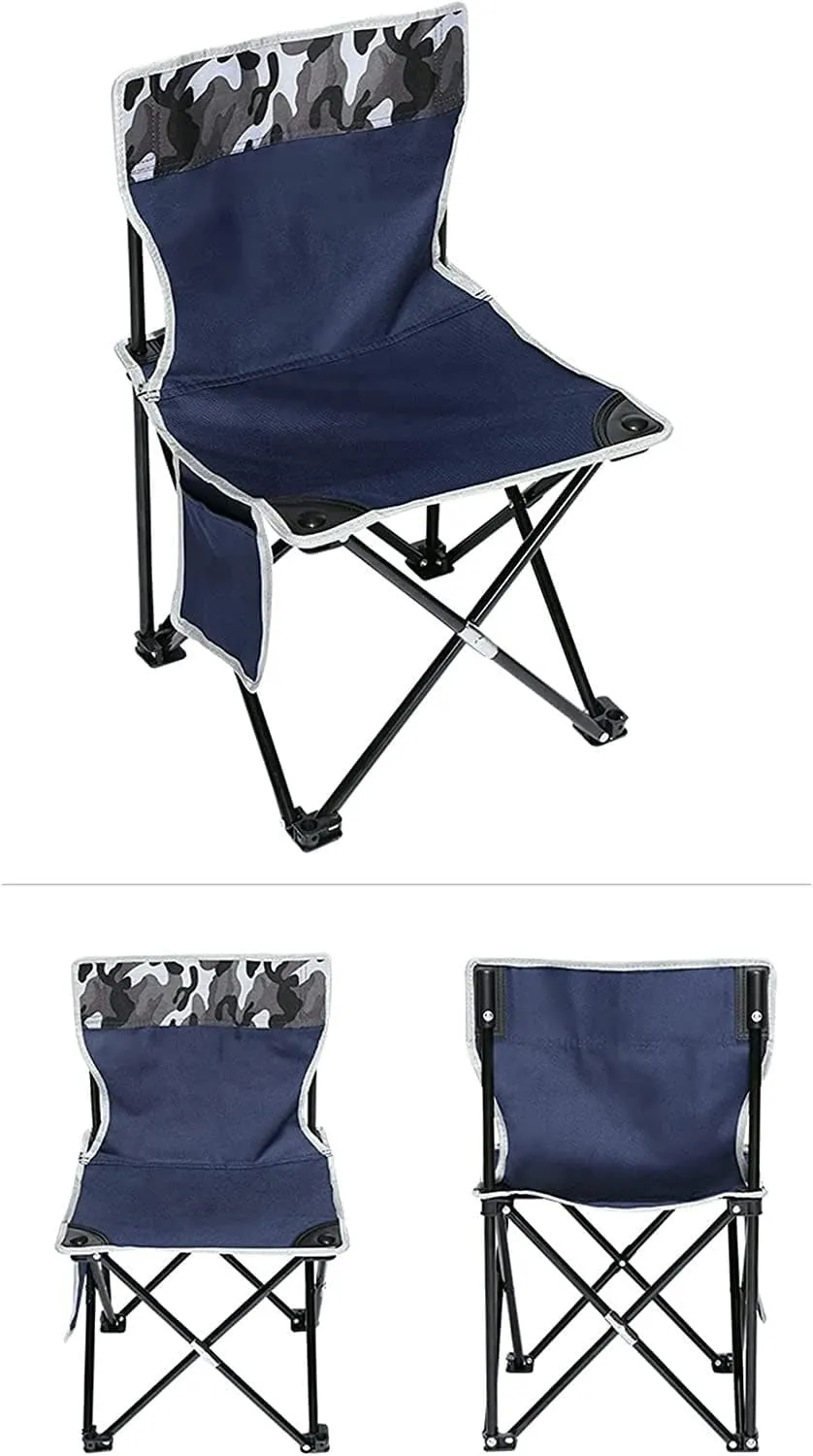 Camping Chair Folding Lightweight Padded Portable with Carry Bag Outdoor Fishing Beach for Hiking