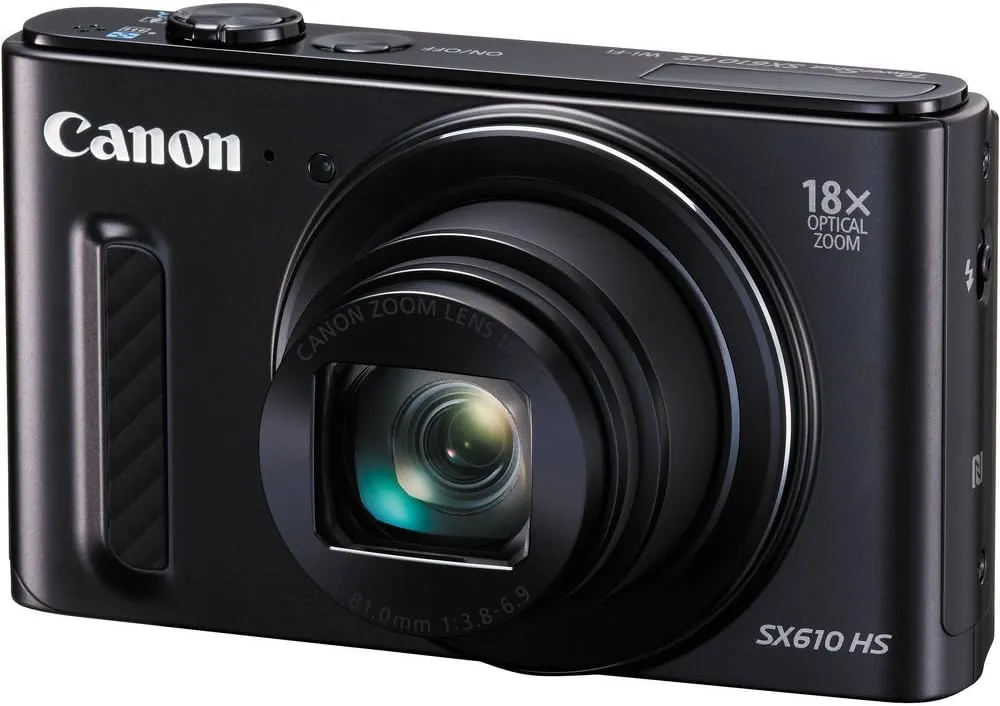 Canon PowerShot SX610 HS - Wi-Fi Enabled (Black)