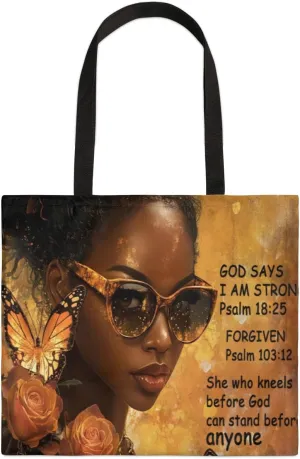Canvas Tote Bag for Women - Black Girls Large Casual Shoulder Handbag Tote Purse - Reusable Grocery Shopping Bag