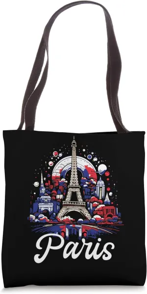 Captivating Paris France: A Glimpse of France Tote Bag