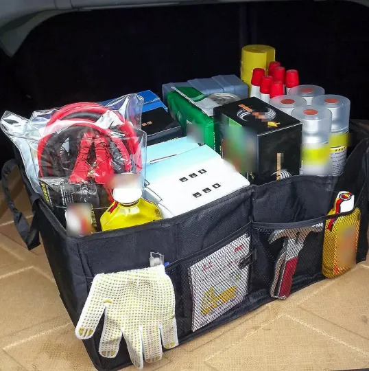 Car Boot Organizer – Back Seat Storage & Trunk Tidy Solution for Cars & SUVs