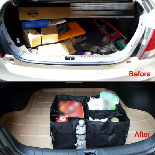 Car Boot Organizer – Back Seat Storage & Trunk Tidy Solution for Cars & SUVs