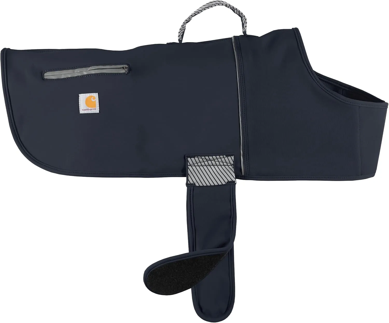 Carhartt Quick Duck Fleece Lined Dog Jac, Water-Repellent Dog Vest, Dark Sapphire, Medium