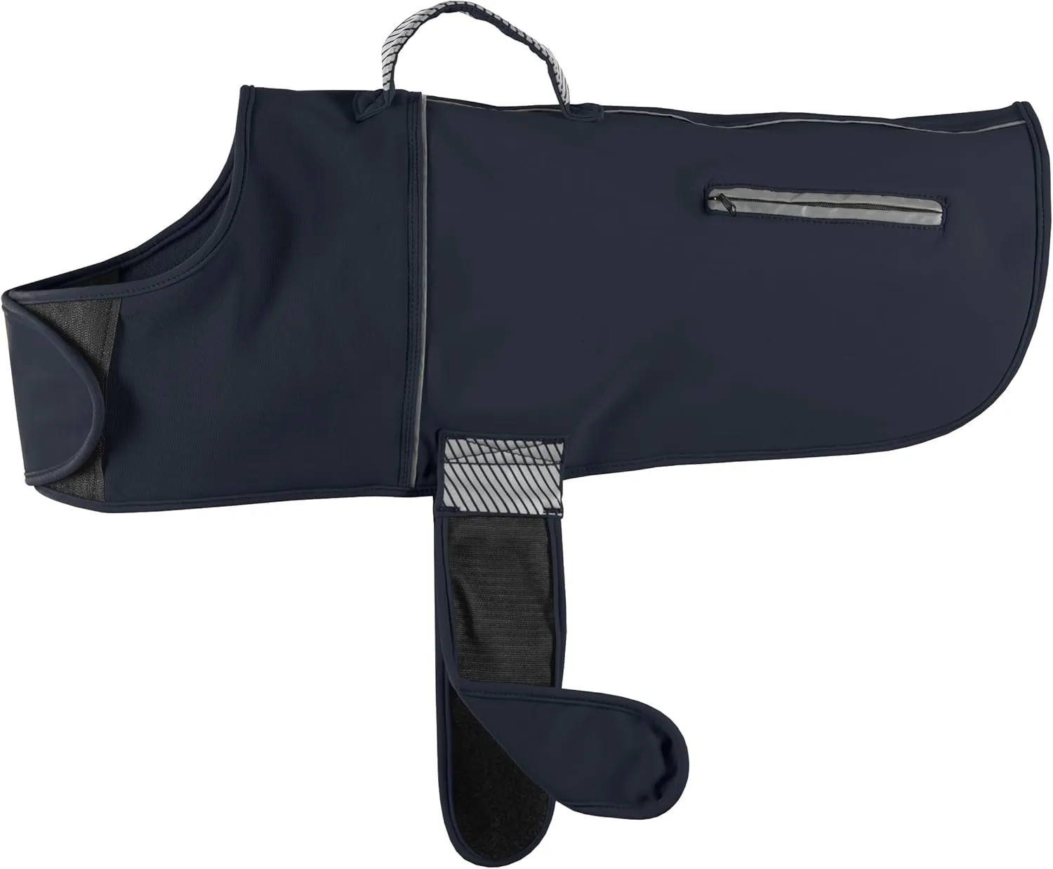 Carhartt Quick Duck Fleece Lined Dog Jac, Water-Repellent Dog Vest, Dark Sapphire, Medium