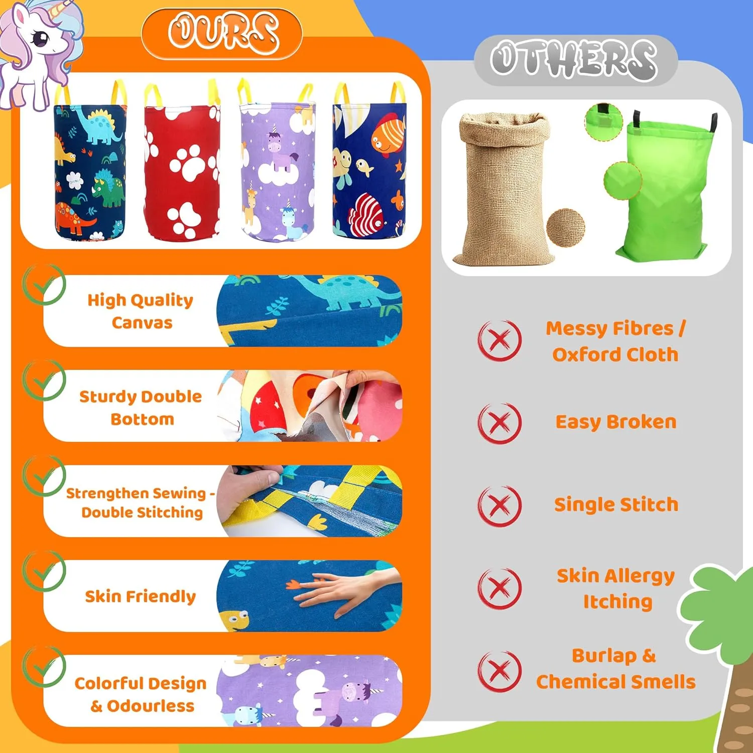 Carnival Outdoor Games Combo Set for Kids, Soft Plastic Cones Bean Bags Ring Toss Game, Activity Agility Set,Field Day Family Reunion Yard Lawn, Birthday Party Easter, Spring Fall Game