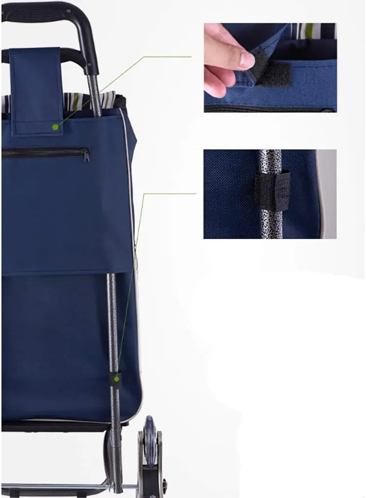 Cart Bags/Shopping Cart Bags/Trolley Replacement Bag Oxford Cloth Waterproof Storage Bag (Size : B)
