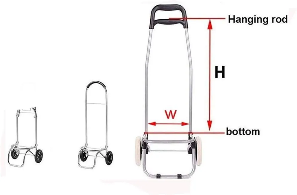 Cart Bags/Shopping Cart Bags/Trolley Replacement Bag Oxford Cloth Waterproof Storage Bag (Size : B)