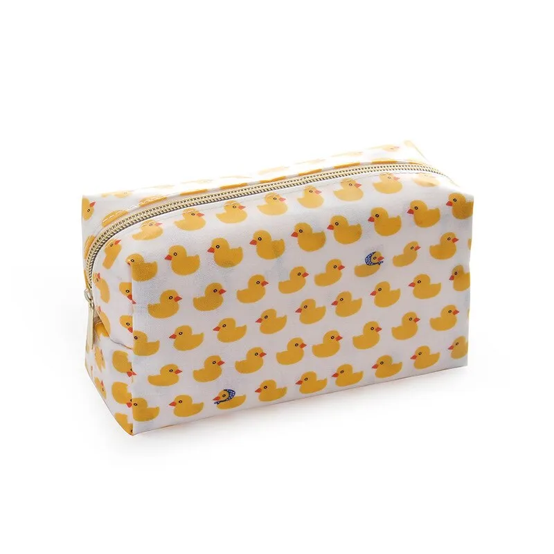 Cartoon Printed Travel Toiletry Bag