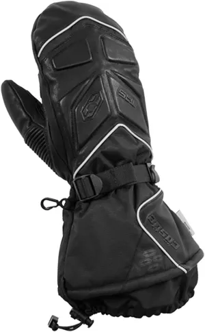 Castle X TRS Mitt Mens Snowmobile Mitt Black 2XL