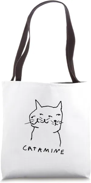 Catamine, Funny Meme Rave EDM Techno Party Trance Trip Tote Bag