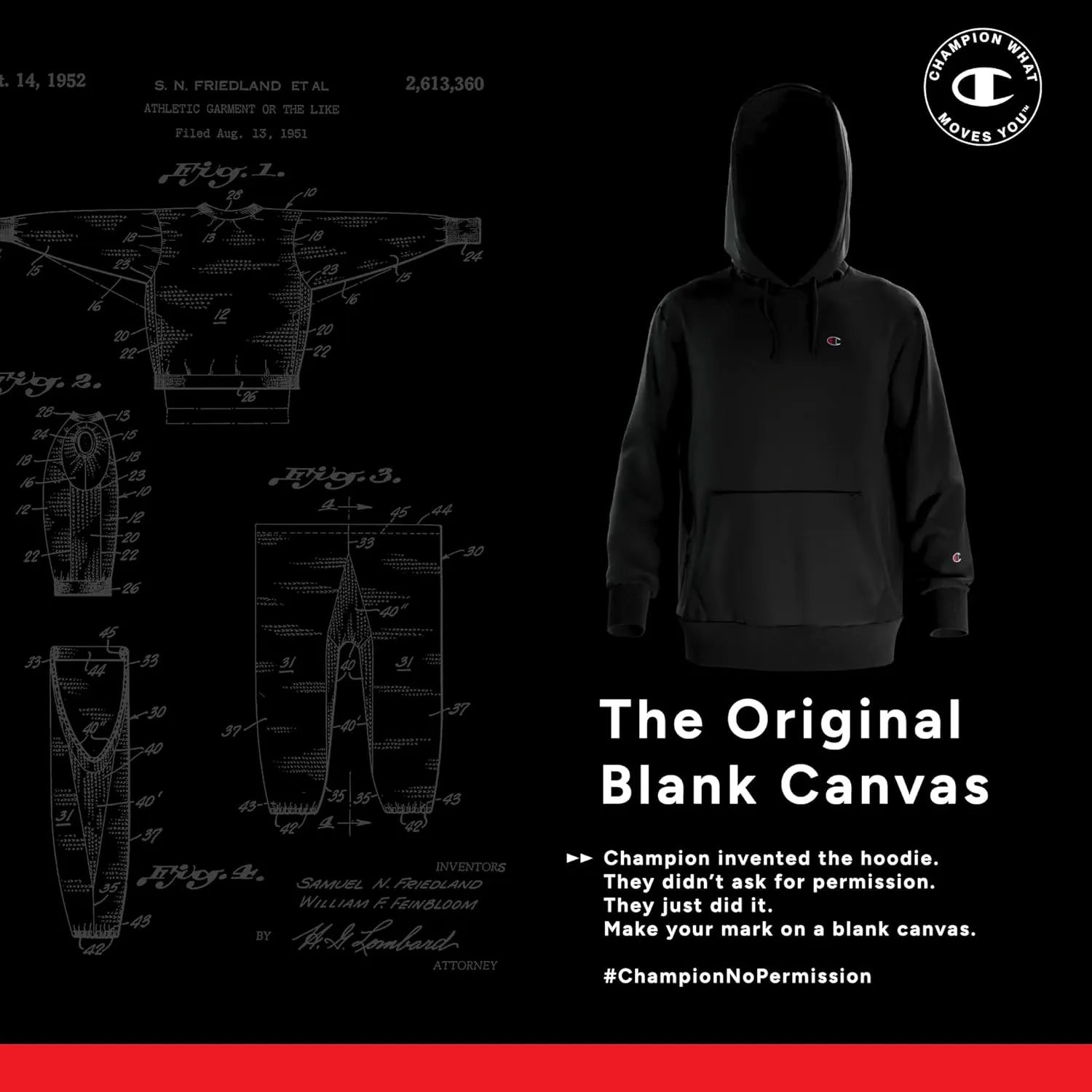 Champion, Blank Canvas, Powerblend Midweight Fleece Hoodie for Women
