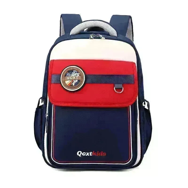 Children's British Style Burden Relief Spine Protection Girl Lightweight Schoolbag Bookbag Backpack for Kids