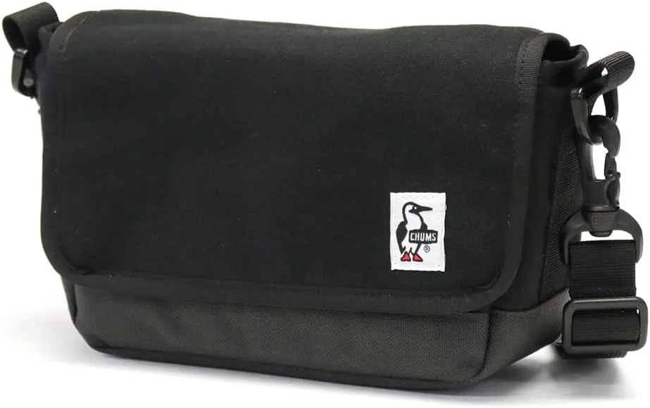 Chums Bag Small Camera Shoulder Sweat Nylon, black/charcoal, One Size
